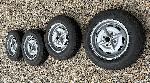 4x VW Käfer Sportfelgen mit Winter Reifen 5, 5x15 ET 34